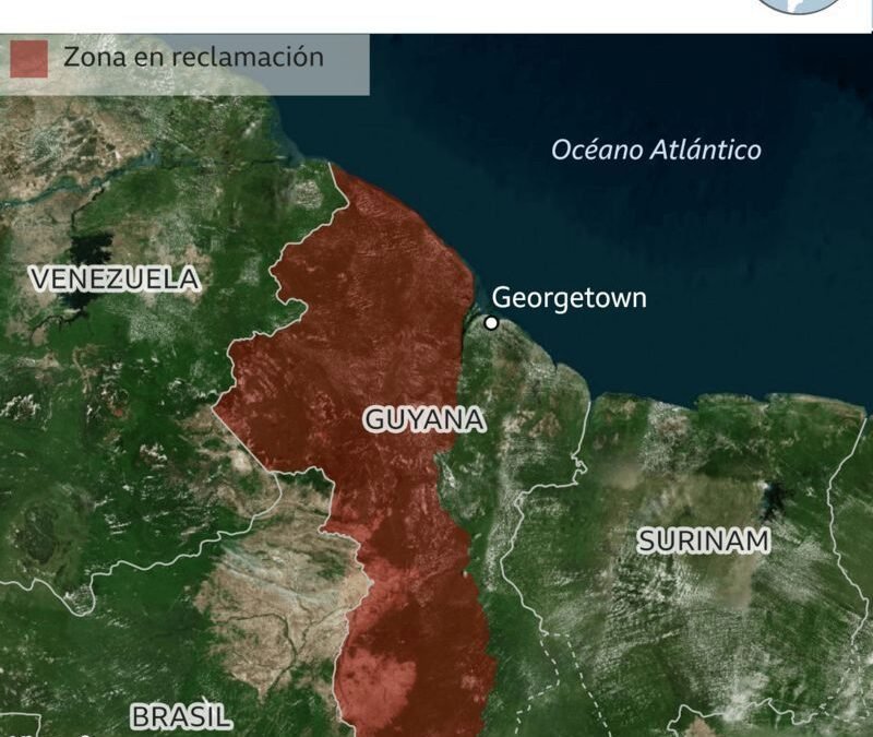 El Essequibo: Excusas para desplazar pueblos, extraer recursos y mantenerse en el poder