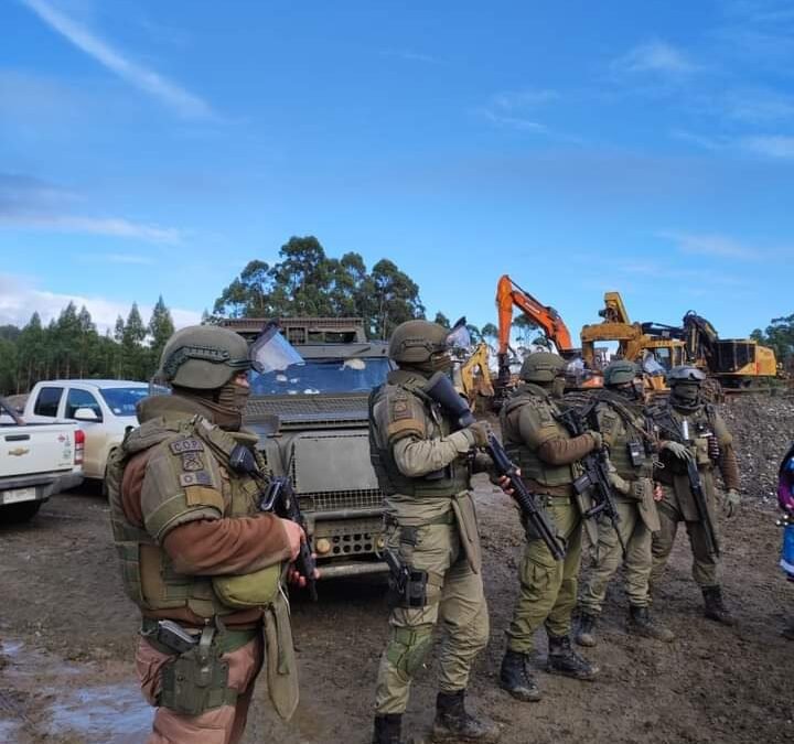 Ley de usurpación de tierra, ley contraria a la paz en la Araucanía.