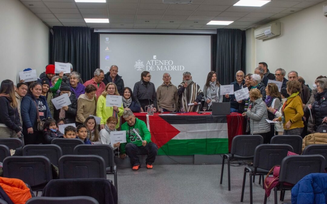 ¡No al genocidio en Palestina! ¡Paz, fruto de la justicia!