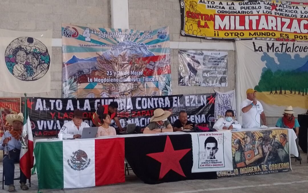 El agua que abraza todas las luchas