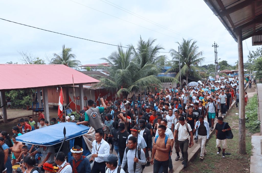 Gobierno Wampís: Cientos marcharon de forma pacífica en Galilea para rechazar actividades extractivas en el territorio