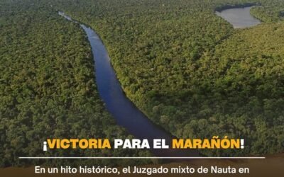 El río Marañón es un ser vivo con derechos