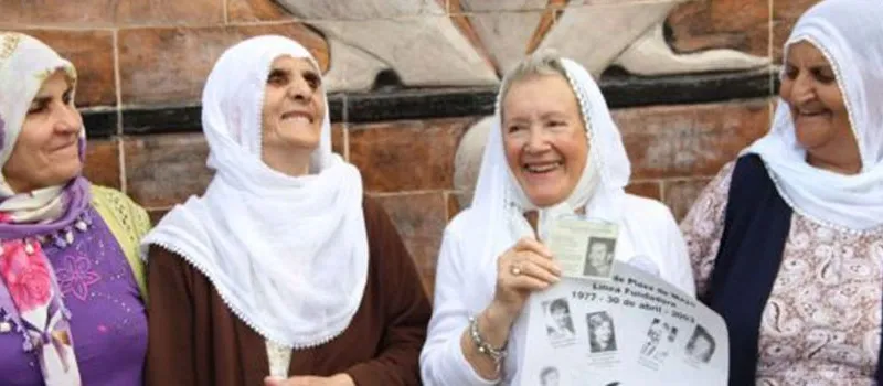 Congreso Nacional de Kurdistán despide a Nora Cortiñas, compañera del pueblo kurdo