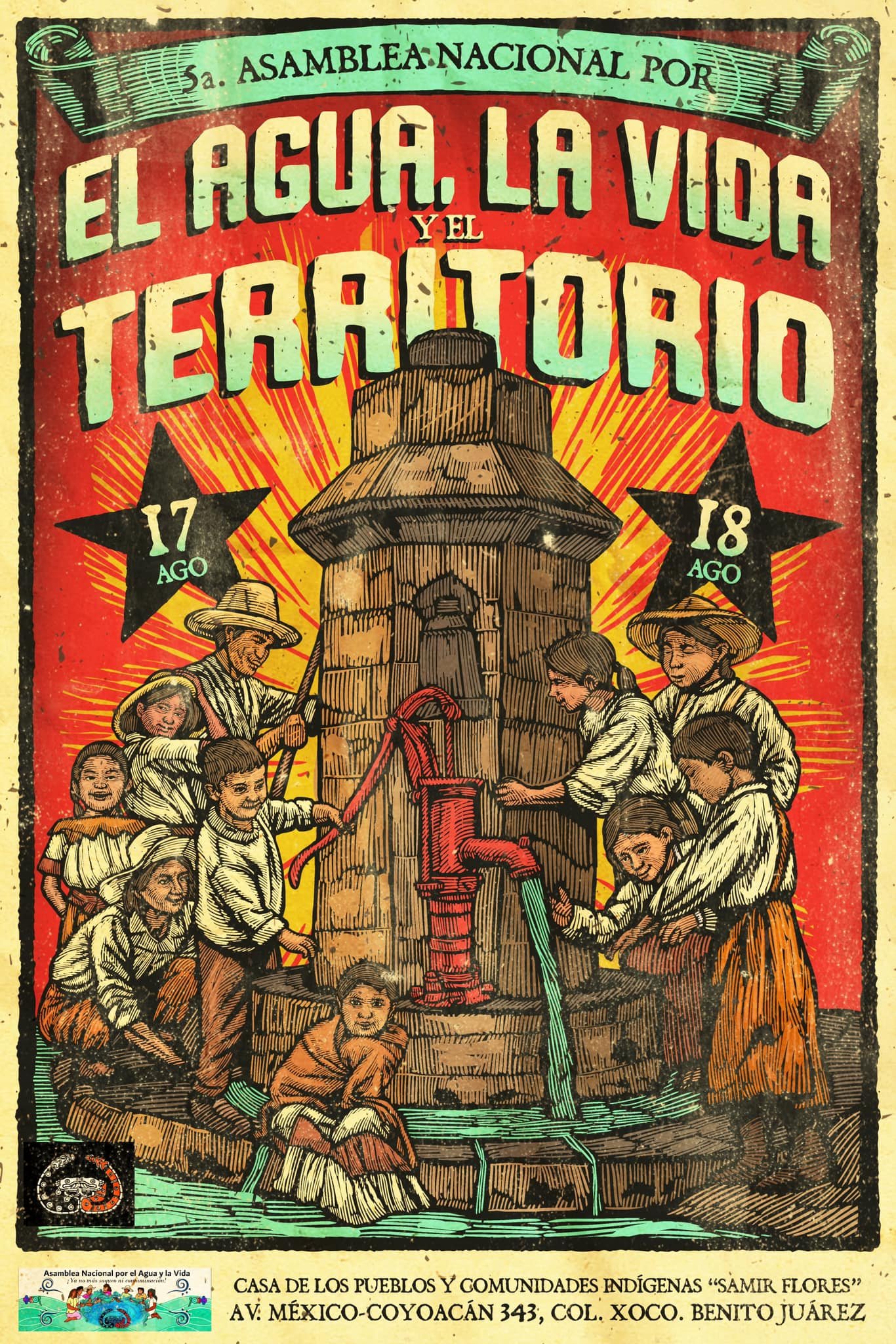 Convocatoria a la 5ta Asamblea por el Agua, la Vida y el Territorio