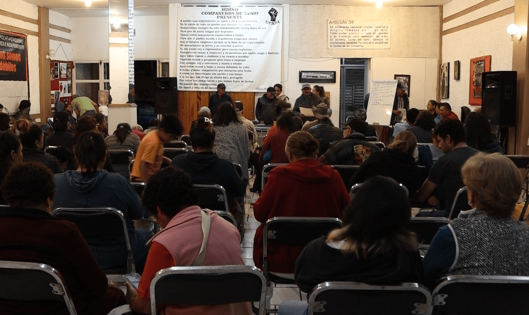 UPADI, por nuestros derechos y contra los malos gobiernos.