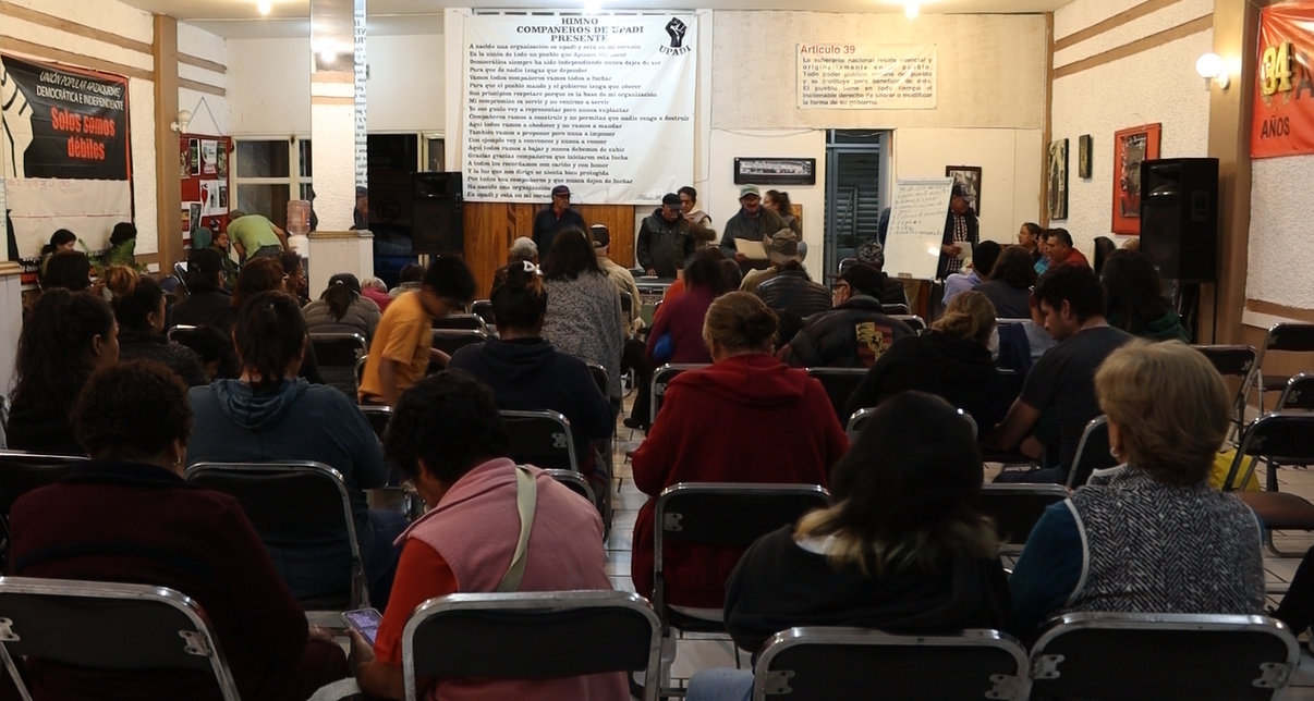 UPADI, por nuestros derechos y contra los malos gobiernos.