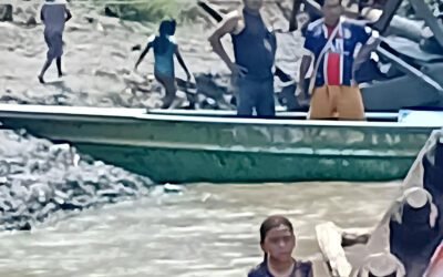 ¡Urgente! Mineros ilegales usan niños Wampís como escudos humanos en el río Santiago