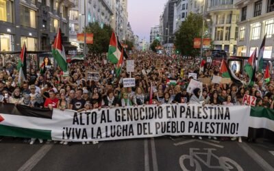 UNA MAREA HUMANA DE SOLIDARIDAD CON PALESTINA
